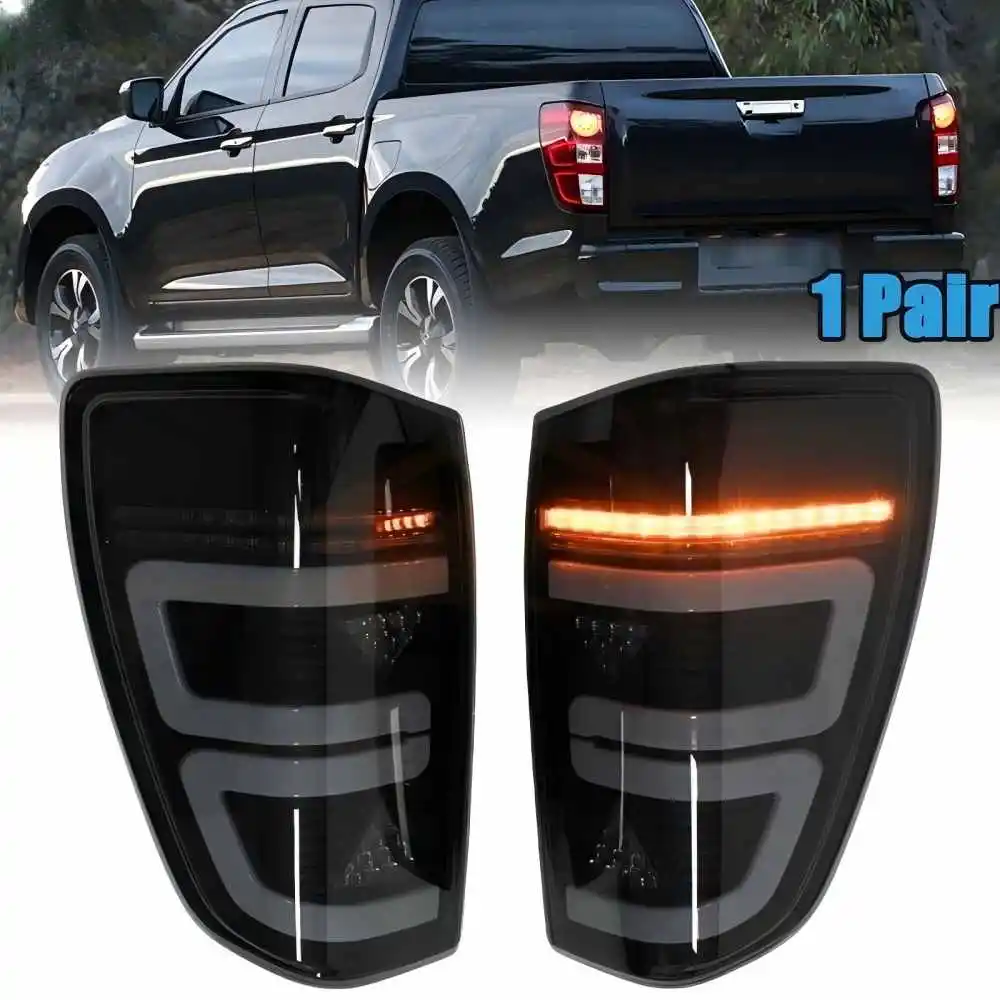 

Светодиодный задний фонарь для Mazda BT50 2020-2023 с динамическим сигналом поворота и заднего хода, автоаксессуары