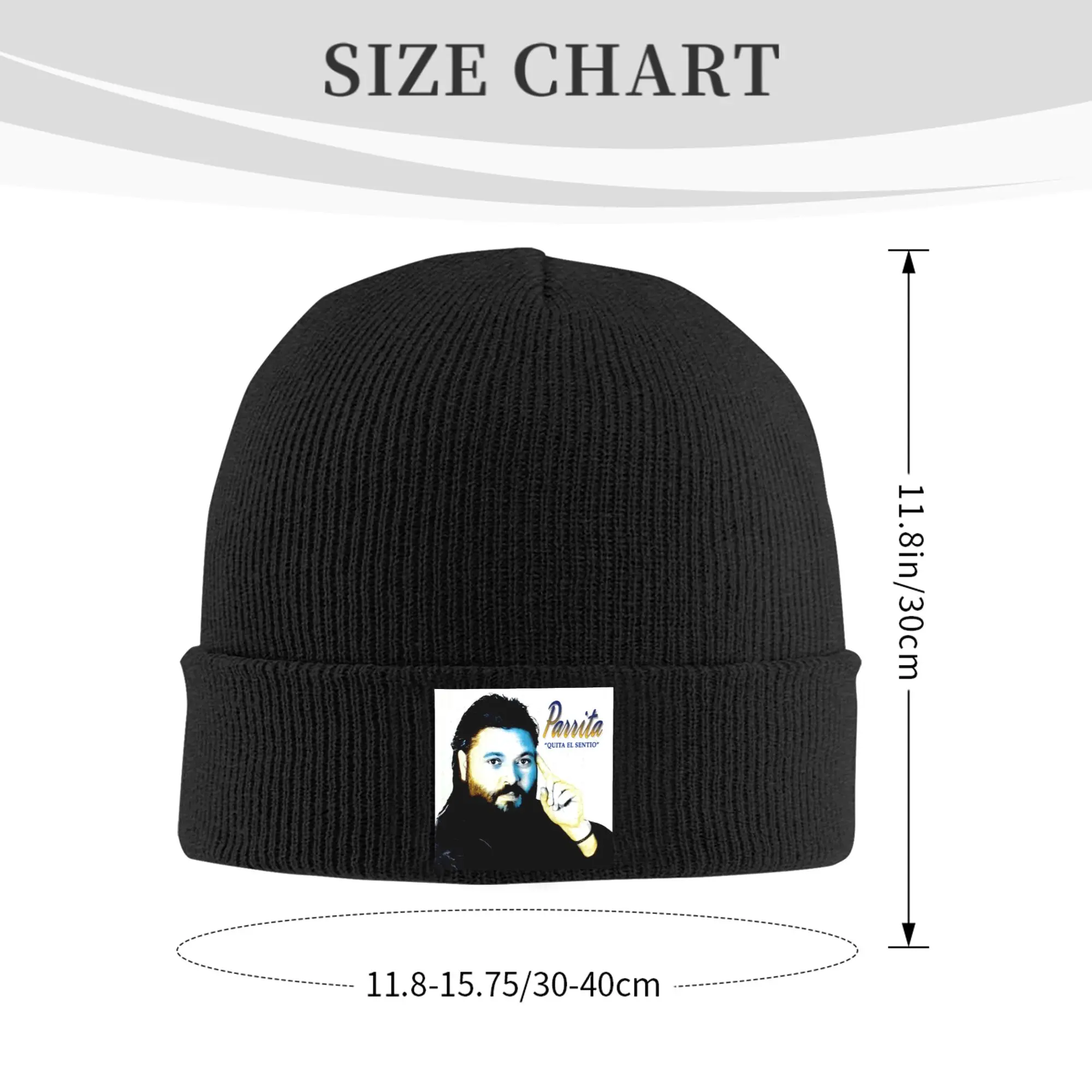 Vicente De Castro Parrita Beanie Cap Winter Warm Bonnet Femme Knitted Hat Ski Spanish Flamenco Singer Skullies Beanies Hat