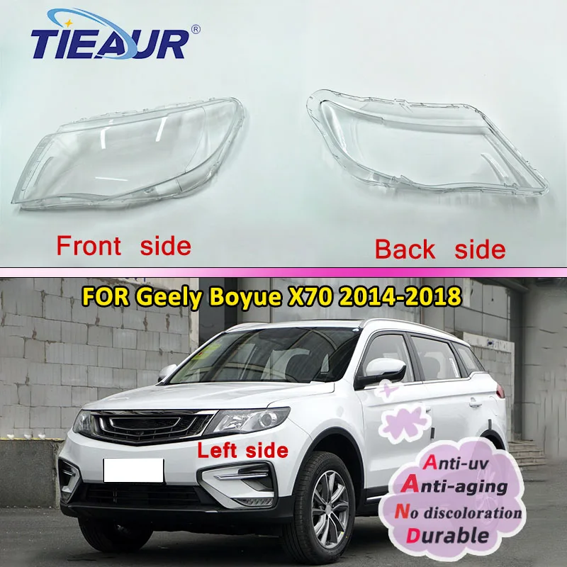 

Headlight Lens Cover for X70 2014 2015 2016 2017 2018 Halogen Auto Car DIY Cover Shell Replacement Parts Front Clear Lamp Shade