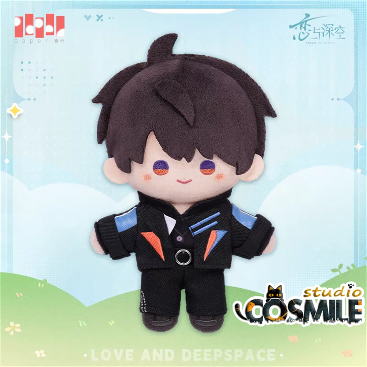 

Love and Deepspace Xavier Rafayel Sylus Caleb Zayne Stuffed Plushie 13cm Plush Keychain Doll Body Clothes DZ