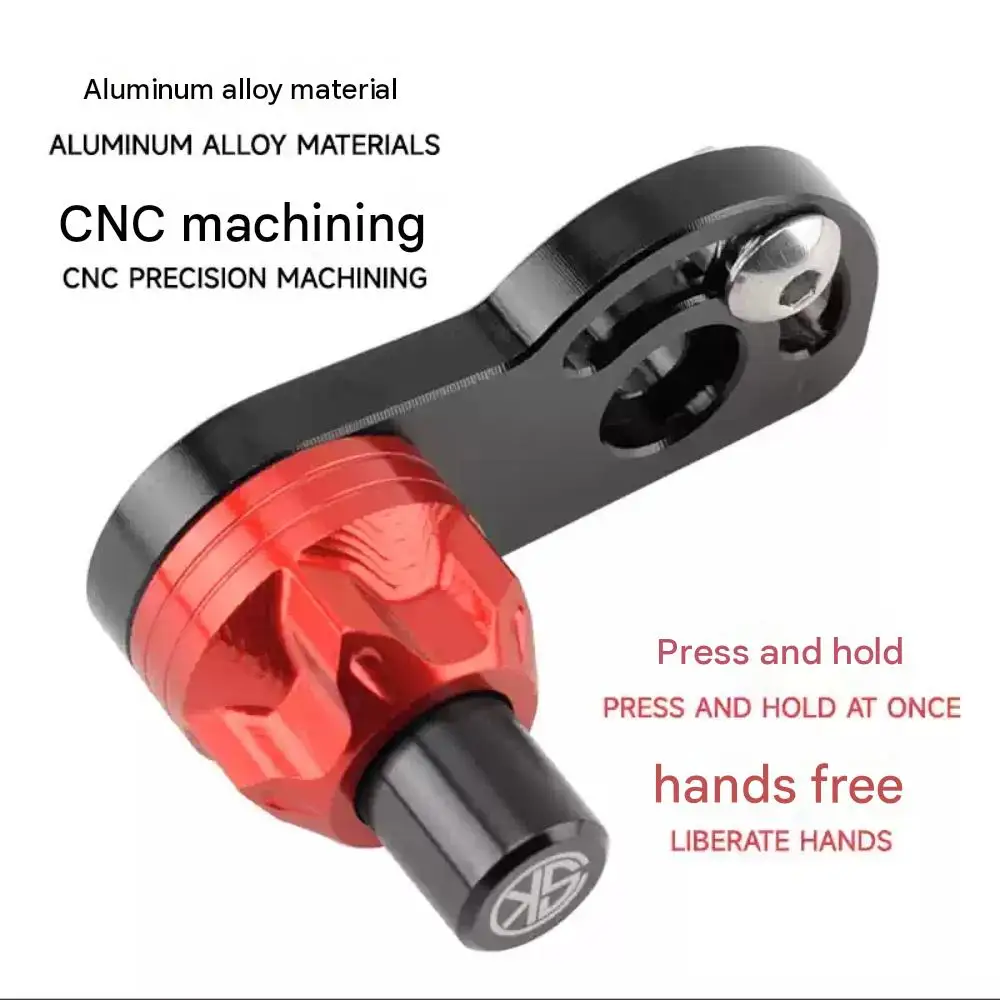 Suitable for Yamaha NMAX155 brake parking button modification, XMAX300 hill start parking handbrake assist aluminum alloy parts