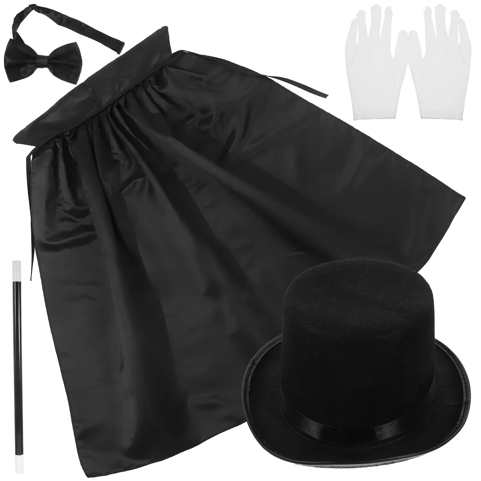 

Detective Costume Kit Accessories Cosplay Outfits Glove Magician Costumes Gloves