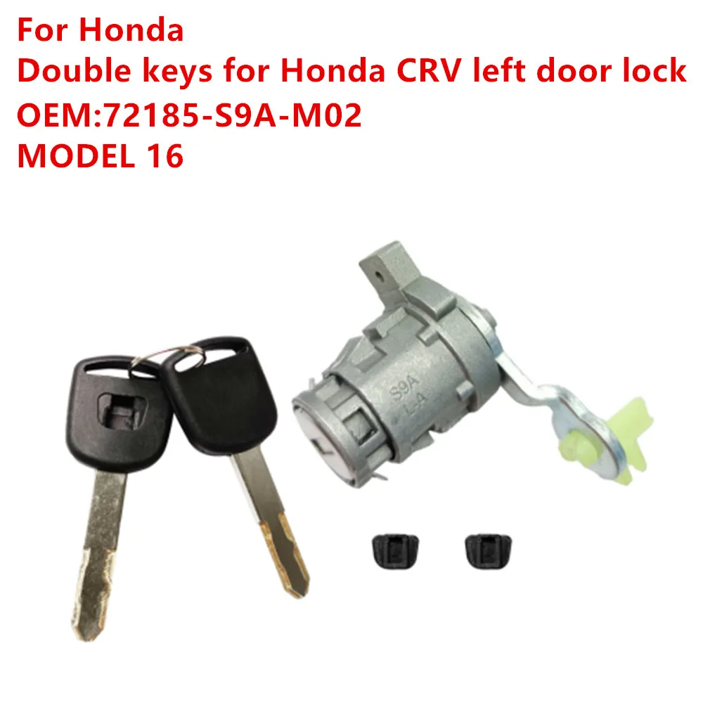 15-16 For Honda - High-quality door lock keys for CRV. Choose from single or double keys for the left door lock.