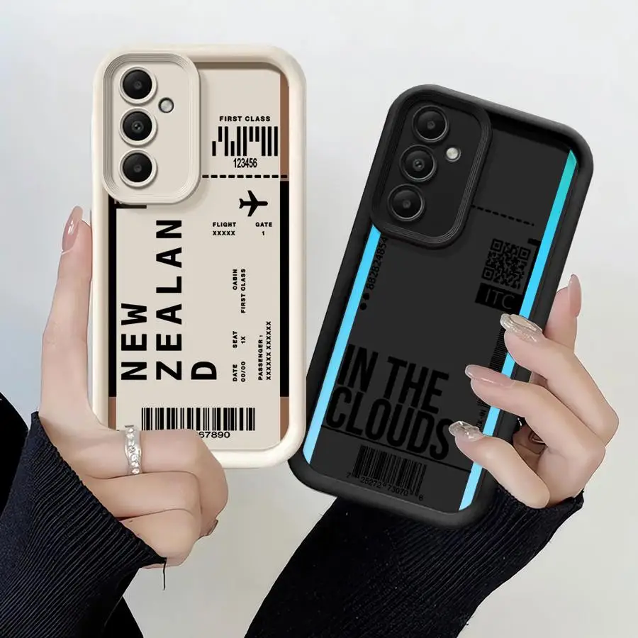 حافظة لهاتف سامسونج جالاكسي A16 A36 A34 A33 A56 A23 A12 A24 A13 A26 A22 A32 A14 تمرير الصعود الإبداعي #1