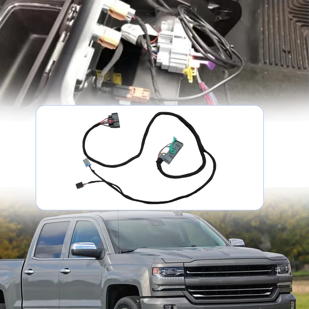 

16pin Car Jump Seat to Full Center Console Conversion Harness For Chevrolet Silverado GMC Sierra 2016-2018 LD HD 2500/3500 2019