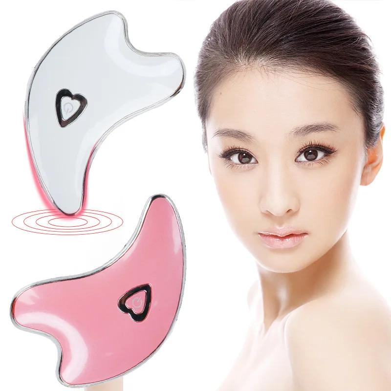 Home use electric gua sha tool high frequency facial massage