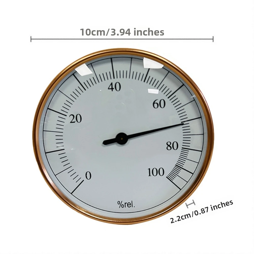 Sauna Humidity Control Sauna Hygrometer Wall Mounted Hygrometer For Home Hygrometer High Temperature Resistance For Steam Room
