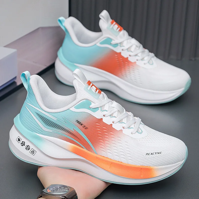 Couples' Matching Speed Running Shoes Lightweight Racing Sports Footwear Durable Running Shoes for Men and Women