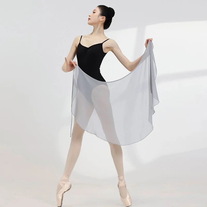 Ballet Skirt Women Adult Long Wrap Ballerina Ballet Dress Dance Dress Sexy Training Practice Skirt