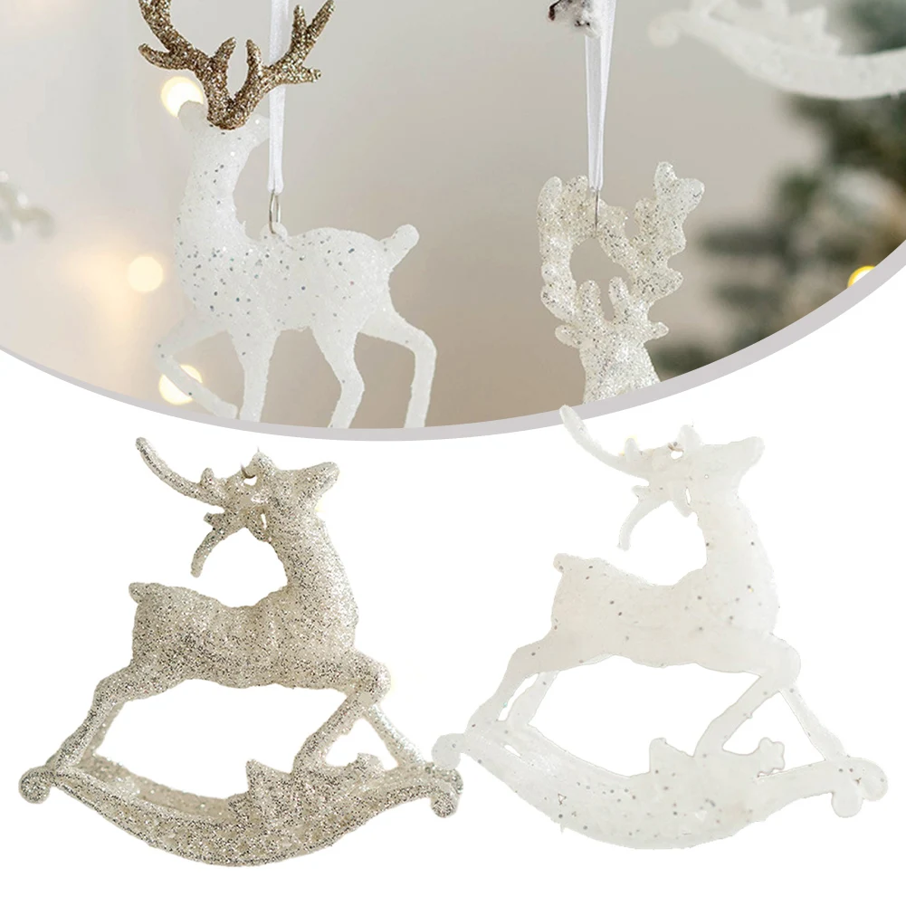 Occasion Christma Elk Pendant Champagne Christmas Decoration Christmas Tree Elk Pendant Festive Atmosphere Clubs Shopping Mall