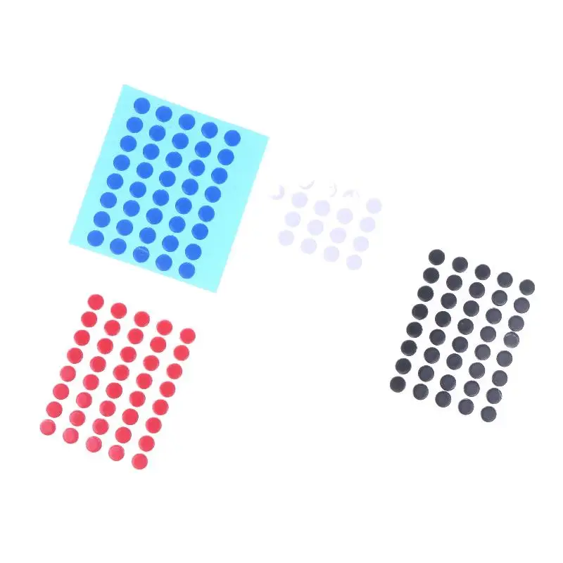 Hot Sale 40Pcs 6.5mm Diameter 0.8mm Thickness Small Dots Universal  For Mouse Foot Glide Feet Sticker