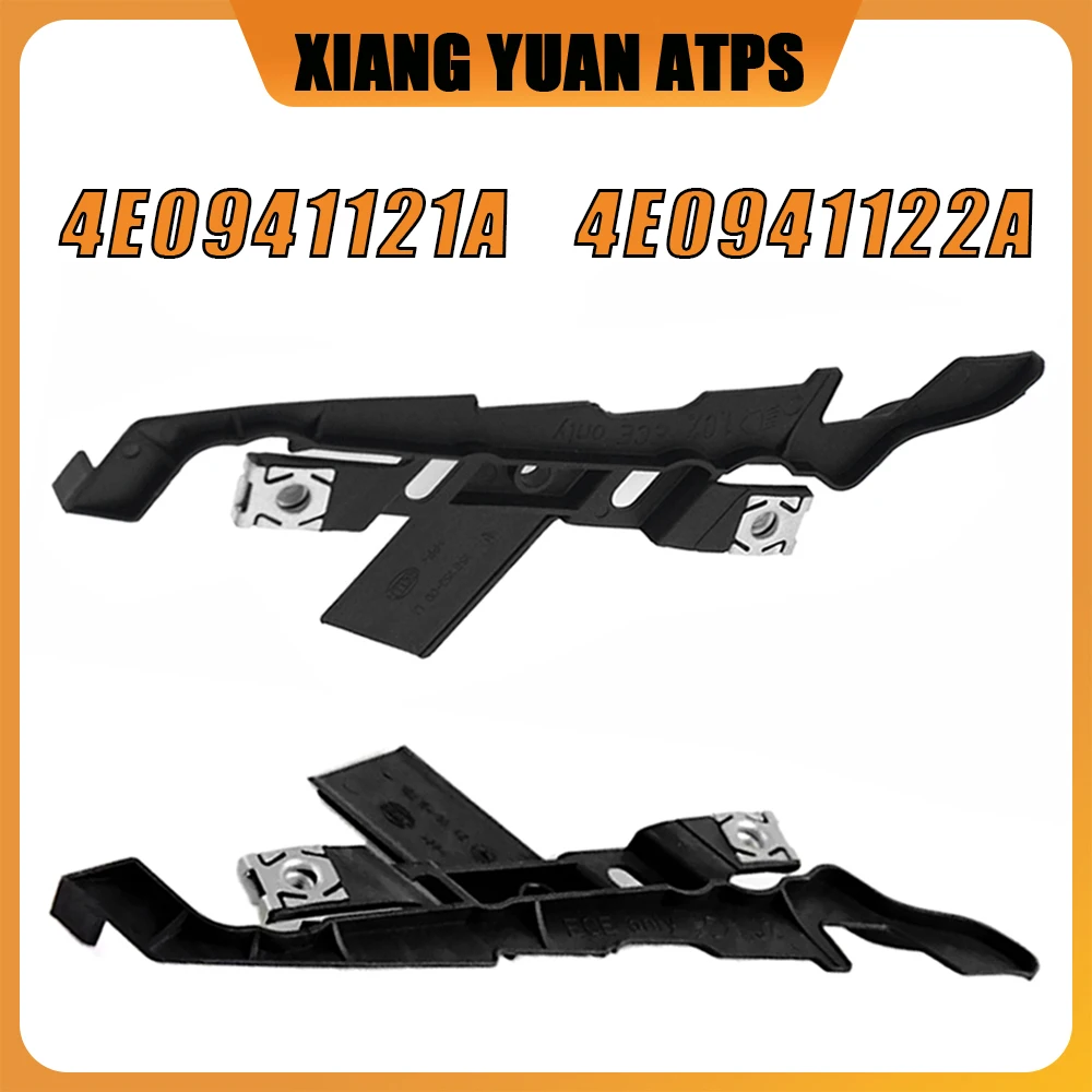 

4E0941121A 4E0941122A Front Headlight Fixing Bracket Lamp Claw Front Lighting Lamp Foot Clip Repair Kit For Audi A8 D3 2004-2010