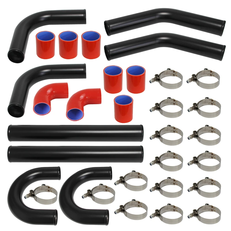 UNIVERSAL TURBO BOOST INTERCOOLER PIPE KIT 2.25