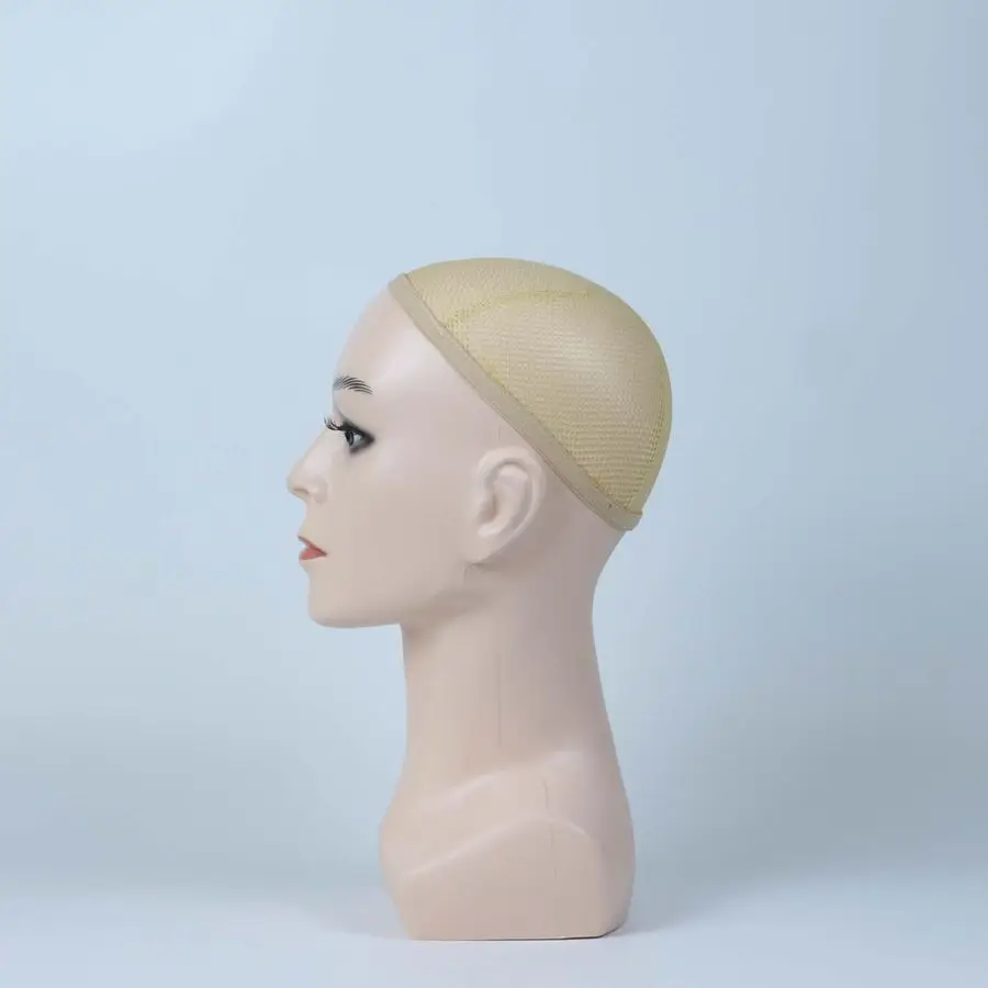 Mannequin Head for Wigs Hats Sunglasses Beige, 1PCS