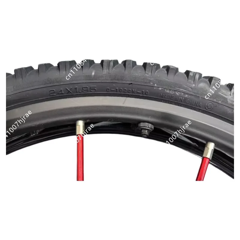 24*1.95 Inflatable Off Road Tire Light Aluminum Rear Wheel Replacement Accessories For Mobility Wheelchair Driving Parts