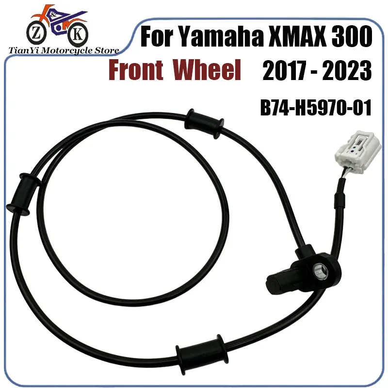 

B74-H5970-01 Motorcycle Front Wheel Speed Sensor For Yamaha XMAX 300 Xmax400 Tricity300 Xmax125 ABS Speed Sensor Replacement 1PC