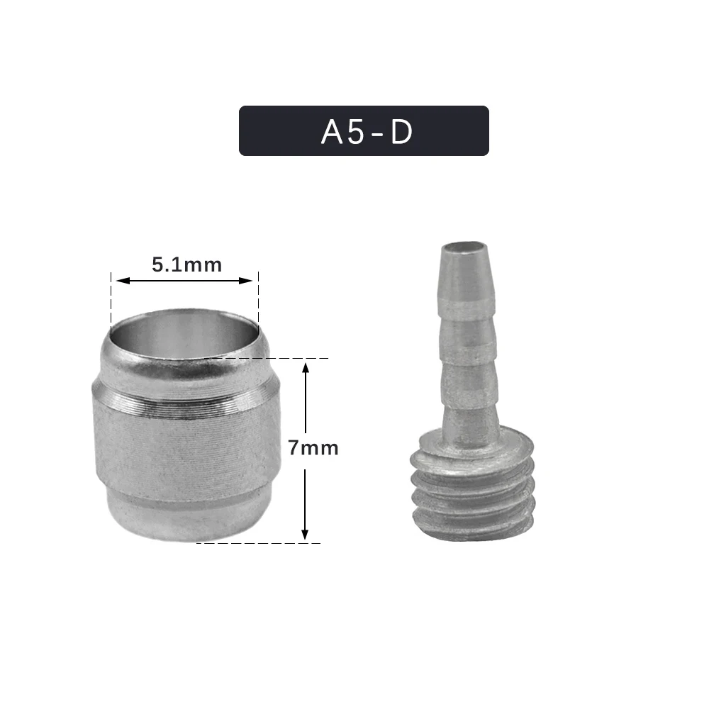 NUTT A5-D 2 piston jarum minyak kepala zaitun Y-5 4-piston elektrik rem minyak hidrolik aksesori sepeda skuter