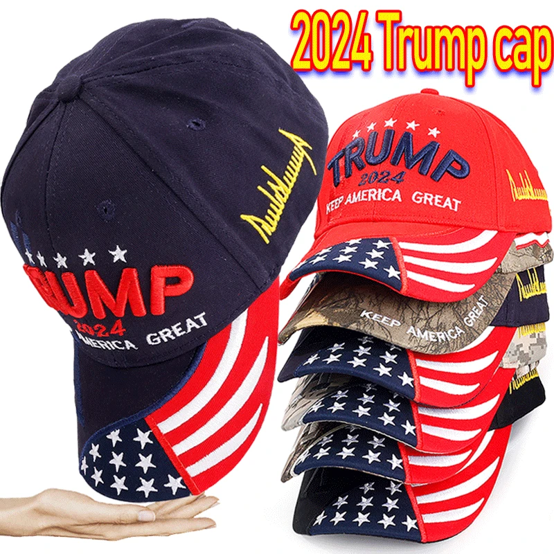 Trump 2024 Hat Donald Trump Hats Take America Back MAGA USA Embroidery Adjustable Baseball Cap 2024 New