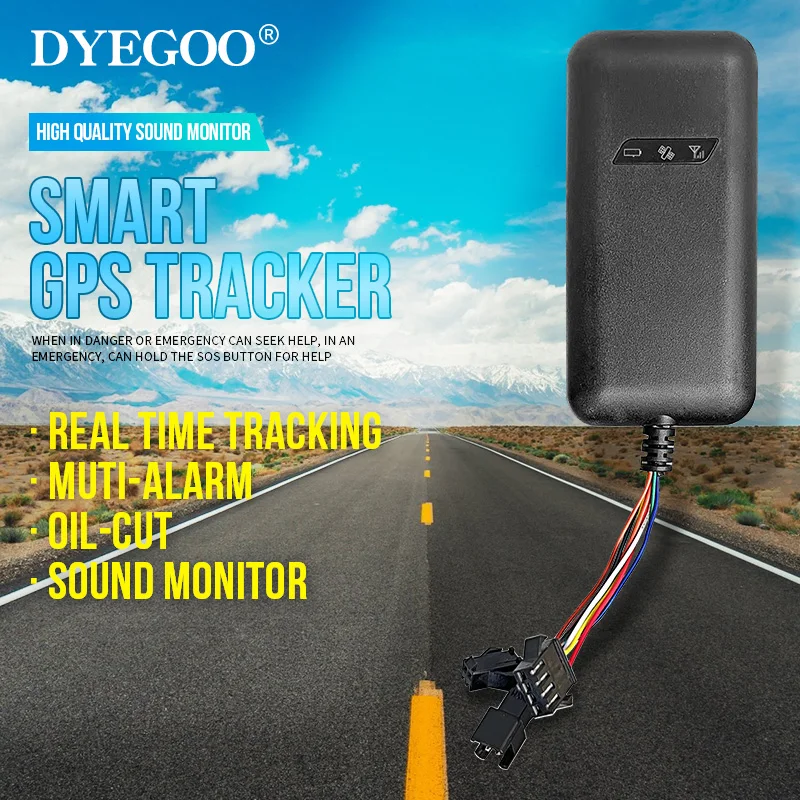 DYEGOO Guaranteed 100%4G GT02NVehicle Car Motorcycle GPS Tracker ACC Alarm SOS Alarm Sound monitor Android IOS APP