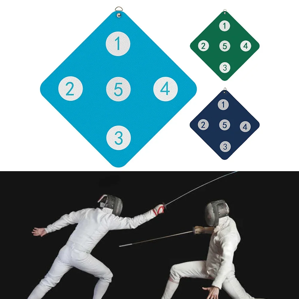 Fencing Target Wall Hang Type Home Fencing Training Double Sided Fencing Gears For Foil Epee Saber Training Fencing Accessories