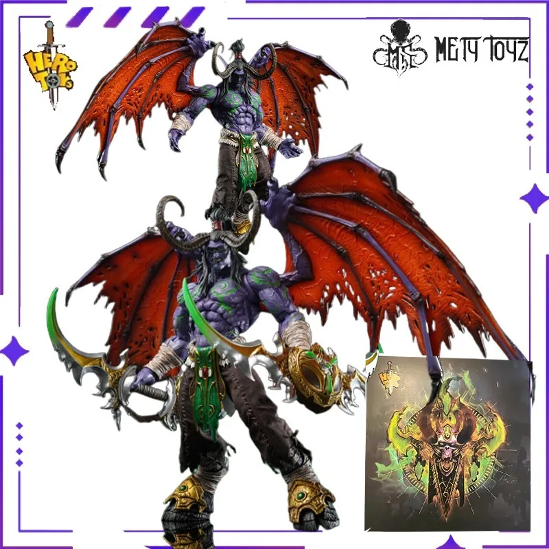 Nieuwe METYTOYZ Originele HERO SPEELGOED Illidan Demon Hunter Ei Totaal Super Mobiel Model Handgemaakte 1/10 Mobiele Orc ModelToy Handgemaakte Gift