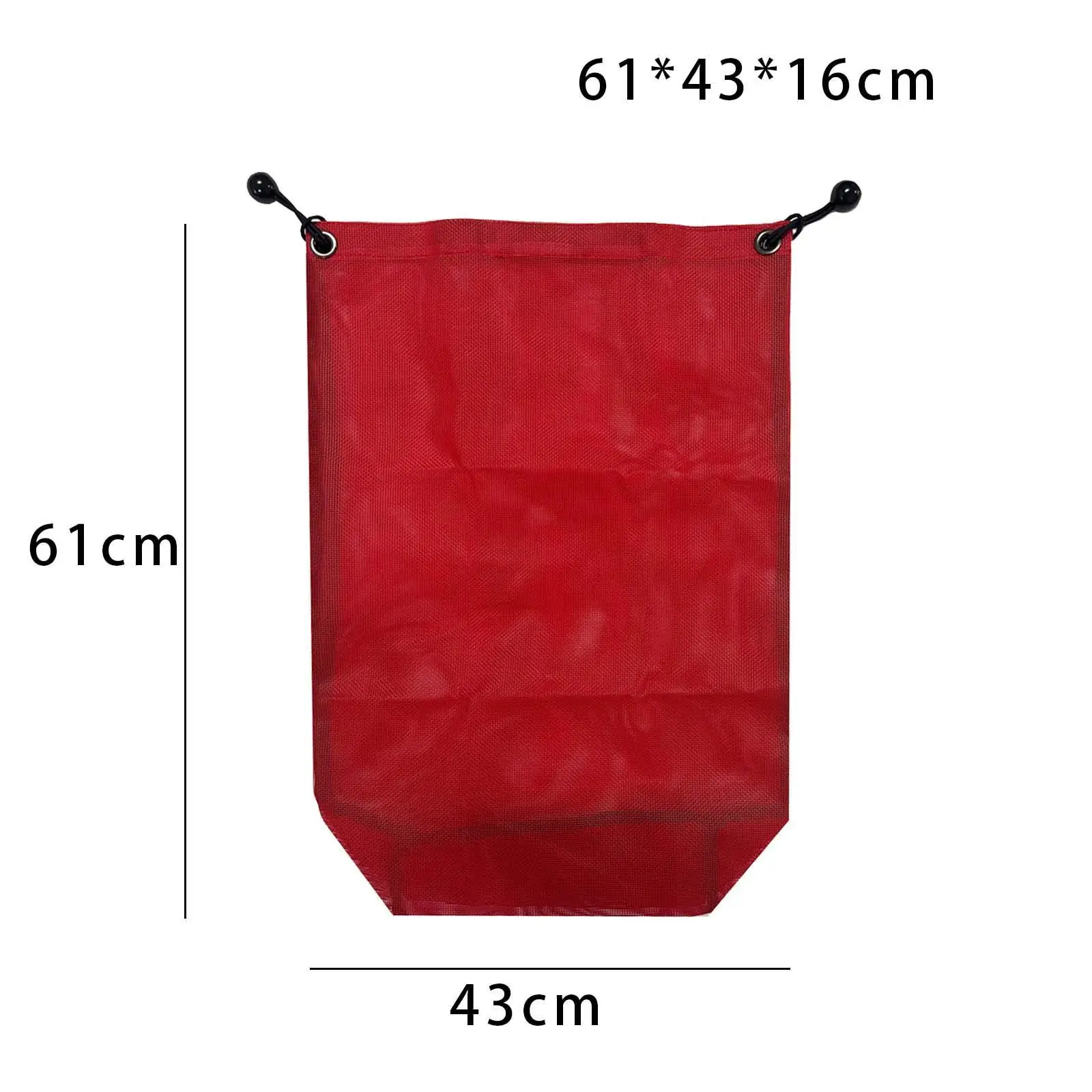 UTV Beach Car Trash Storage Bag Trash Sack Mesh Cloth Trash Collection Bag