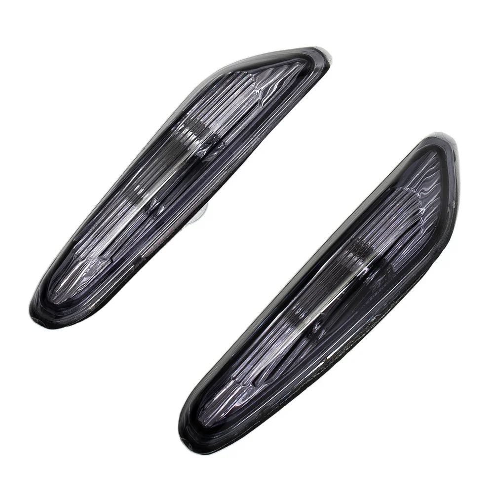 Luces de posición lateral para BMW, luces intermitentes LED de señal de giro, 12V CC, 55W, E46/E60/E61/E83/X3, 2 uds.
