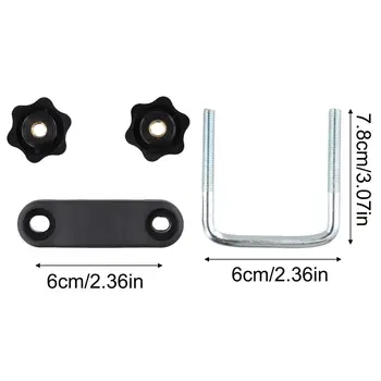 Flexibilní nastavitelná dveřní svorka 1 ks podpěrná tyč dveřní zárubně klipy podpěrná lišta pro instalaci dveřního rámu 555-1050 mm 10 nejlepší prodej univerzální svorka na střešní nosič - №4