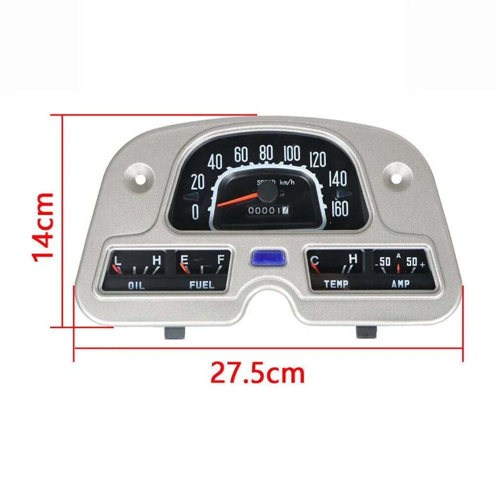 Car Meter Gauge Cluster For Toyota Land-Cruiser FJ40 FJ45 BJ40 1974-1980 Gray Dashboard Assembly 83100-60180