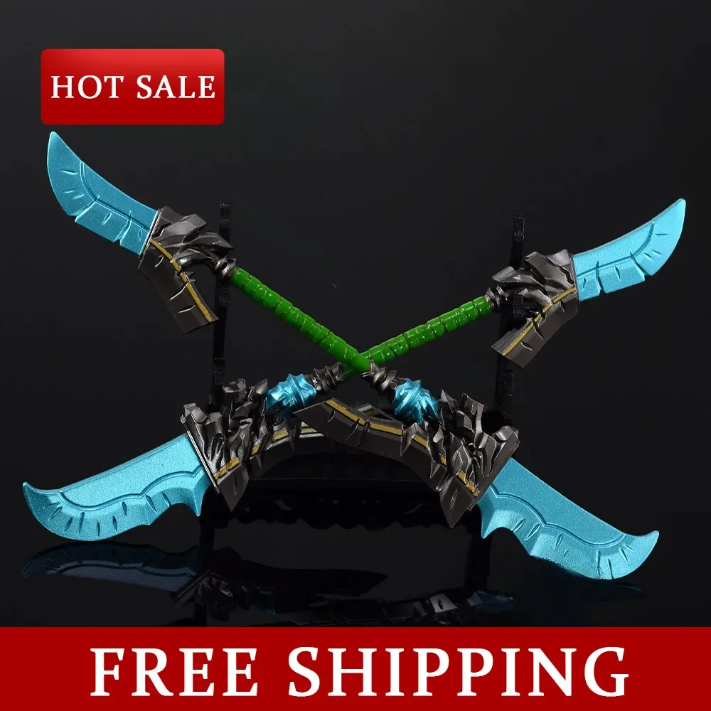 22CM World of Warcraft Cloud Song Spada Lama Halberd Full Metal Craft Arma Lancia Ornamenti Modello da collezione Cosplay Toy Boy