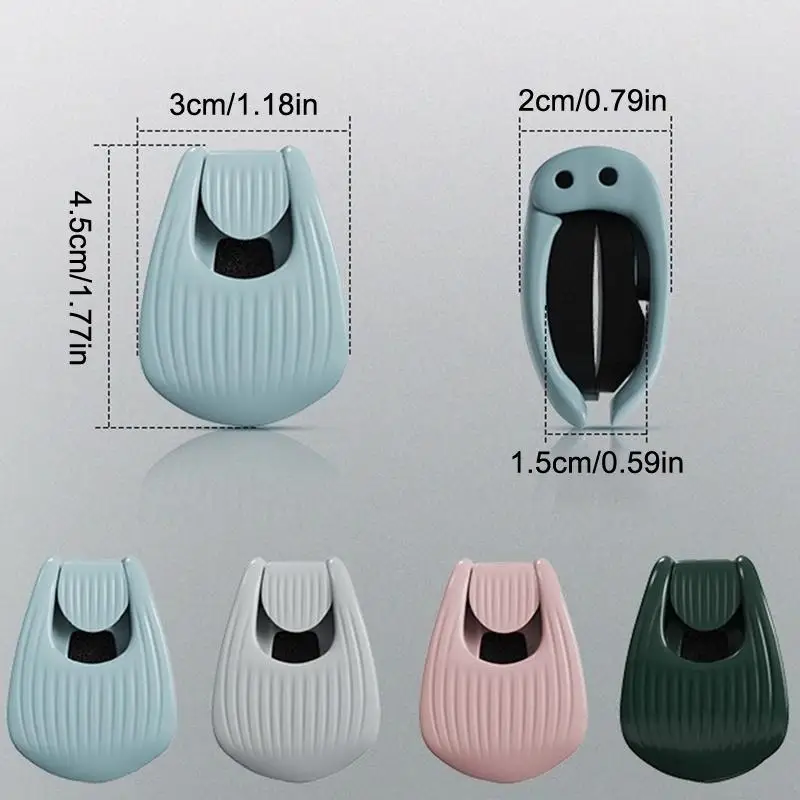 2/4/6 قطعة حامل قضيب الصيد المثبت كليب قصبة صيد خشبية حامل المدمجة تصميم الصيد رود المثبت حامل قضيب الصيد