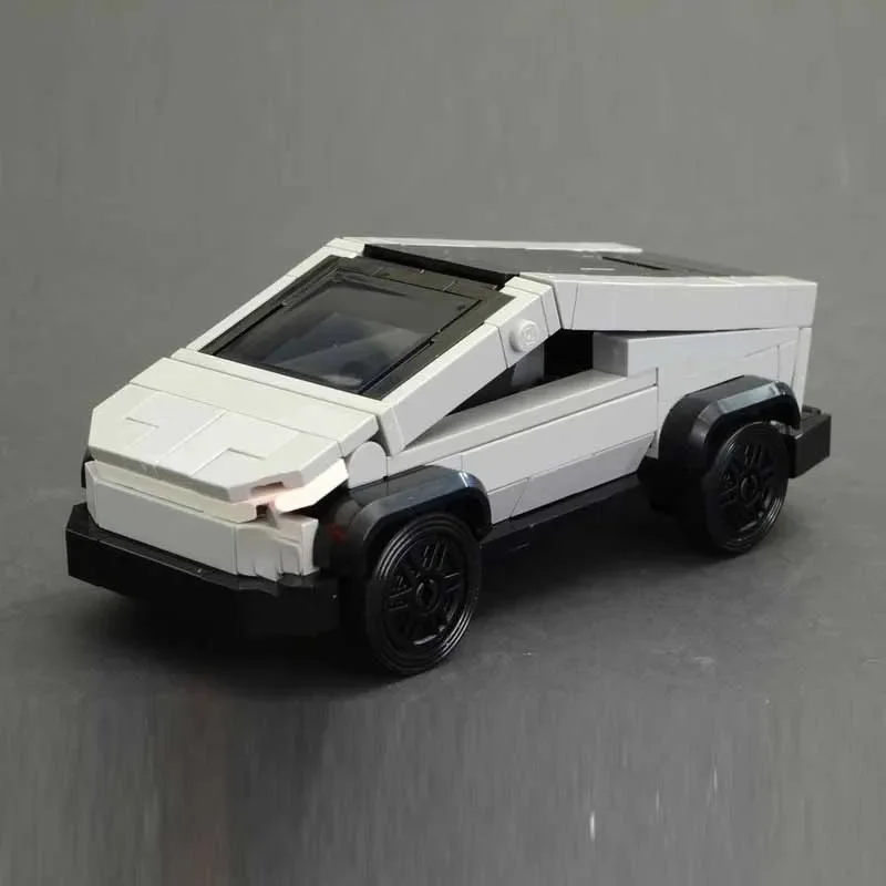 Popular City Car Model MOC Building Speed Champion Pickup Truck Modular Technology Gifts Holiday Assemble Children Toys Suit