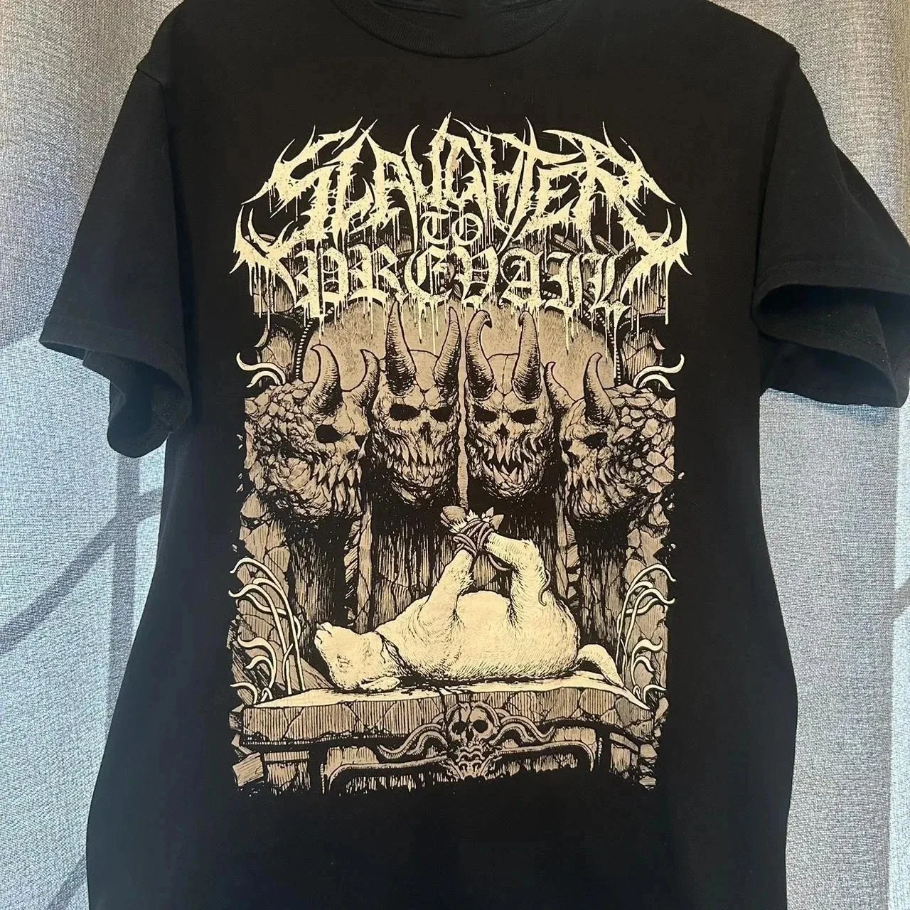 Rare Slaughter To Prevail Band Gift For Fans Black S-5XL Shirt BL2002