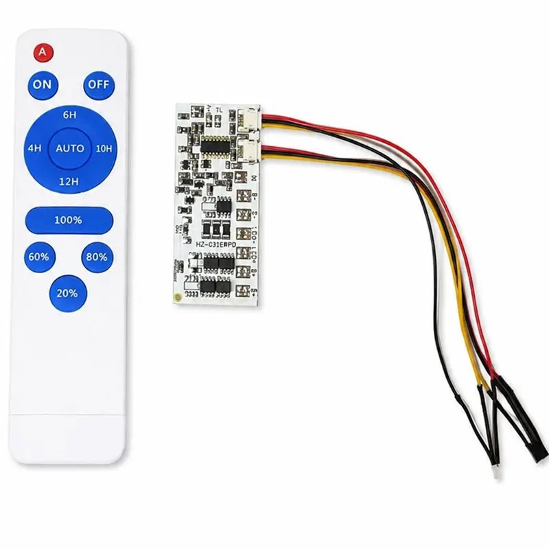 ABGH-Solar Street Lamp Controller 12A 3.2V 3.7V Remote Control Enabled For Enhanced Outdoor Lighting
