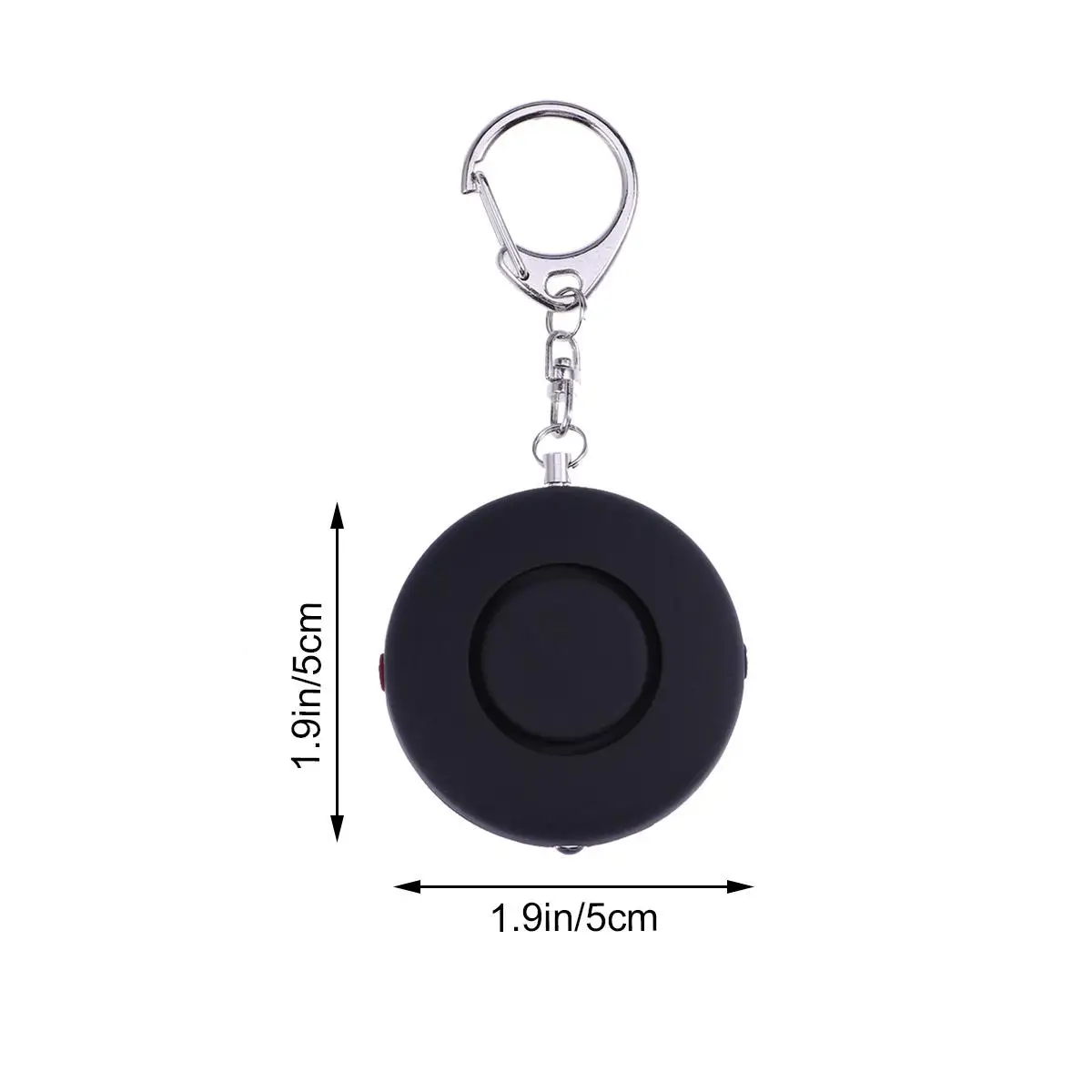 

Personal Anti-wolf Alarm 125dB High Decibel Security Emergency Mini Keychain Lightweight Easy to Attach Portable