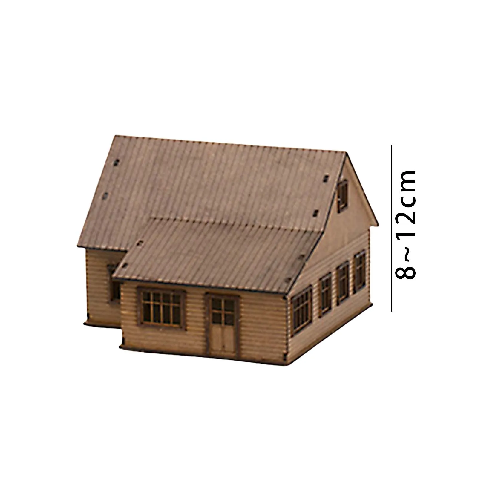 1/72 Wooden Building Model Kits European Store Scene Model Rural Architecture Wooden Assembly Model Miniature House Landscape