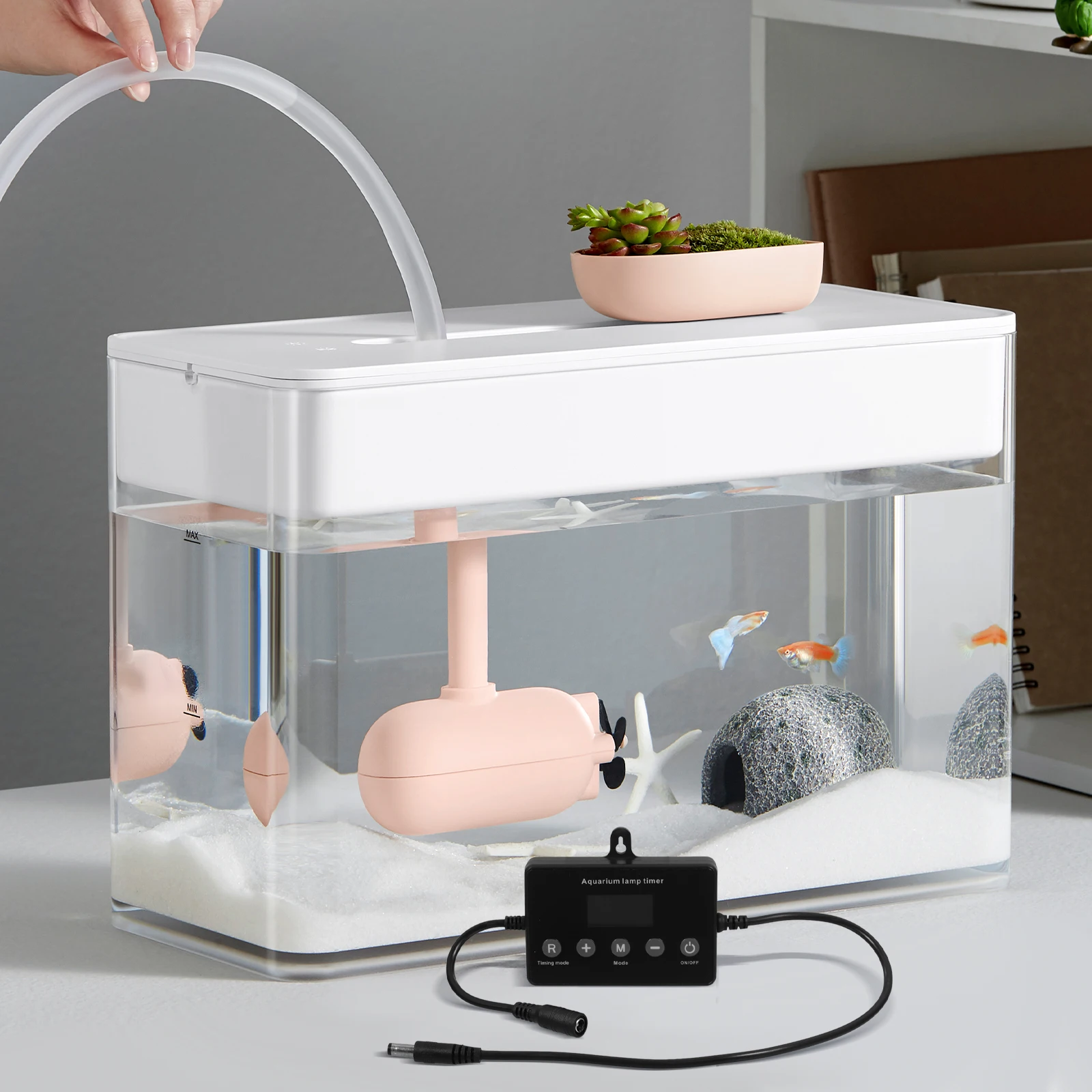 

LED Controller Timing Fish Tank LED Controller Controller for Aquarium LED