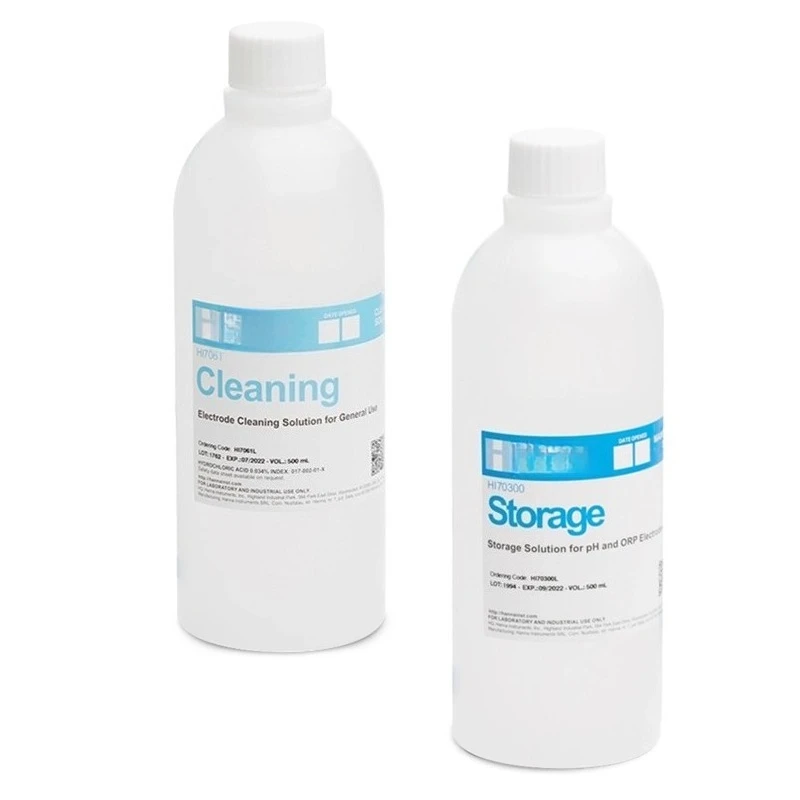 

HI70300L Water Quality Electrode Protection Liquid Preservation Liquid HI7061 Electrode Cleaning Liquid, Original