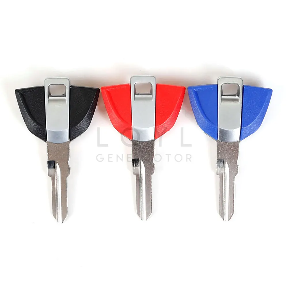 60Pcs Motorcycle With Logo High Quality Replacement Key Blank Uncut Blade Embryo Fits For BMW G310 G310R G310GS G 310 G310 R GS