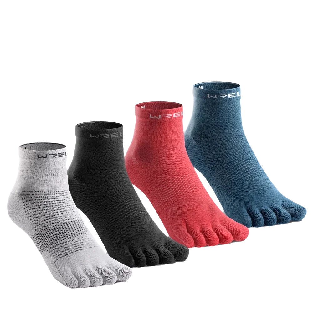 Toe Socks Five‑Toe Running Socks Quick‑Drying Breathable Anti‑Blister Marathon Sports Socks For Men Women