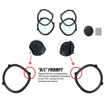 VR-objektiv för Oculus Quest 2 Quest 3 Quest 3S Myopia för PS VR2 Receptbelagd lins PICO 4 Anti-Blue receptbelagd lins Tillbehör 6 best sales Prescription contact lenses - №2