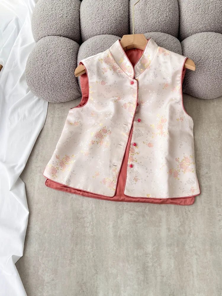 

Женская осенняя модная блузка из искусственного шелка с вышивкой в китайском стиле, роскошная винтажная, стандартной длины рукава