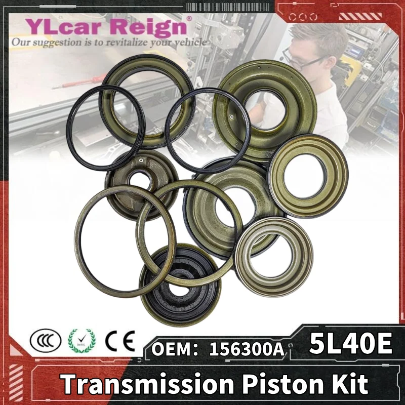 5L40E 5L40 Auto Transmission Rebuild Repair Piston Kit For Land Rover GM BMW E46 X3 E83 Z4 E85 2WD 4WD 156300B 156300A