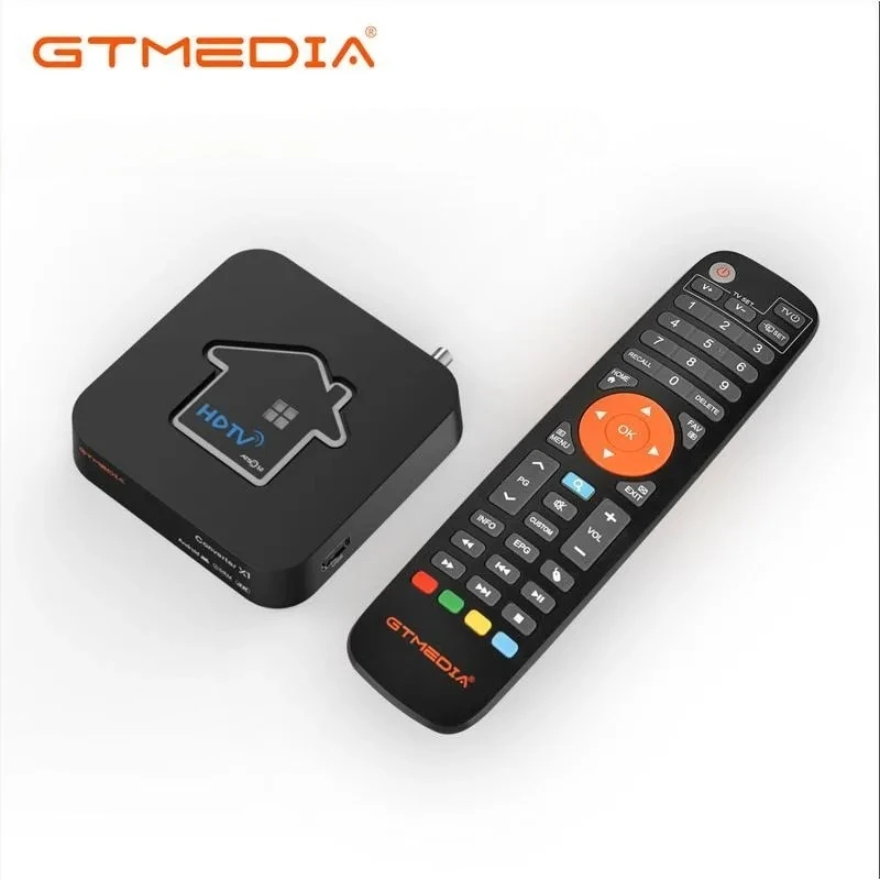 Convertitore HDTV GTMEDIA BT 5.0 X1 Supporto ATSC3.0 4KHDR TV BOX ATSC 3.0 DRM Decodificatore intelligente Amlogic S905Y4-B 2 GB + 32 GB, Wifi integrato