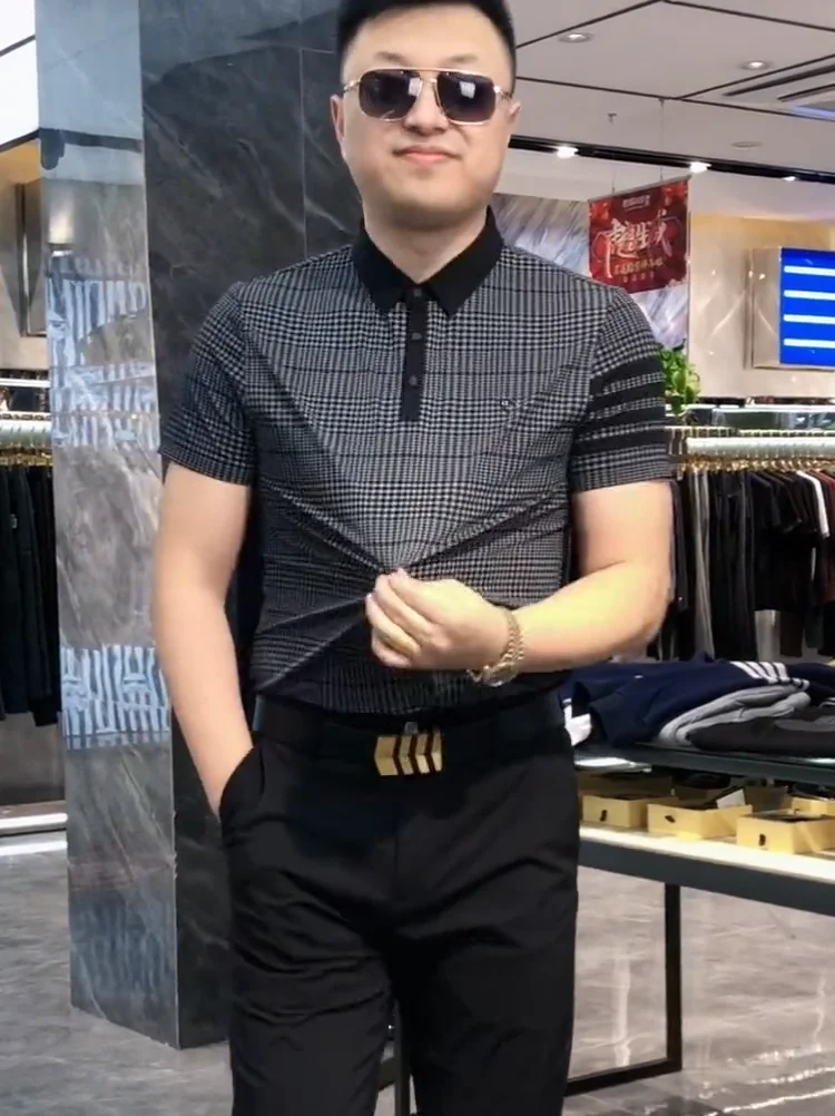 

Мужская футболка с коротким рукавом, удобная, приталенного кроя, повседневная, модная, универсальная, весенне-летняя, новинка, для молодежи