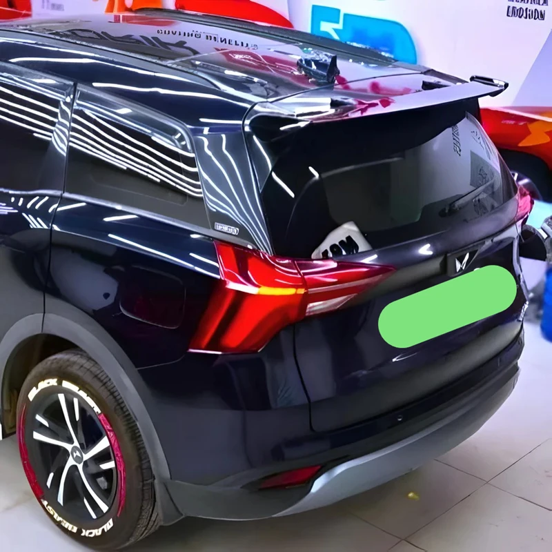 

For Mahindra XUV 700 Spoiler ABS Plastic Roof Rear Wing Body Kit Accessories