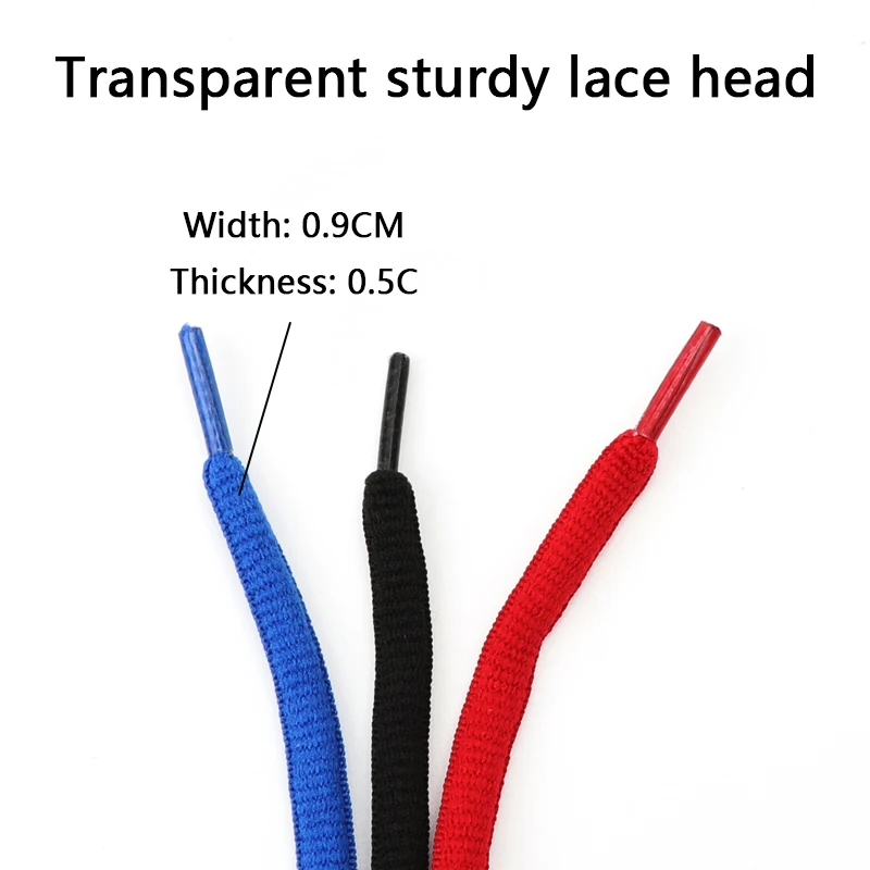 1Pair Original Classic Shoelaces Semicircle Thickened Polyester AF1AJ Shoe laces Basketball Shoes Sport Lace Shoe Accessories