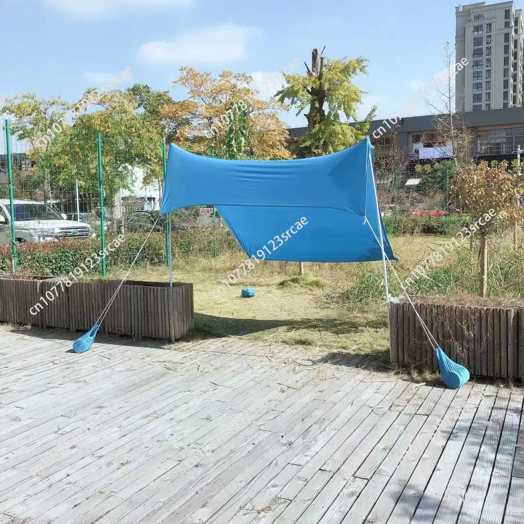 Outdoor camping equipment supplies Daquan portable beach canopy shade shade tent sun protection tent camping