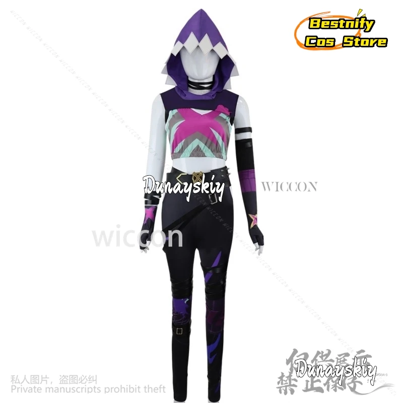 Anime 2 Arcane Cosplay Game LoL Jinx Costume Wigs Hat Uniform Cloak 3D Finger Props Set For Halloween Christmas Girls Customized