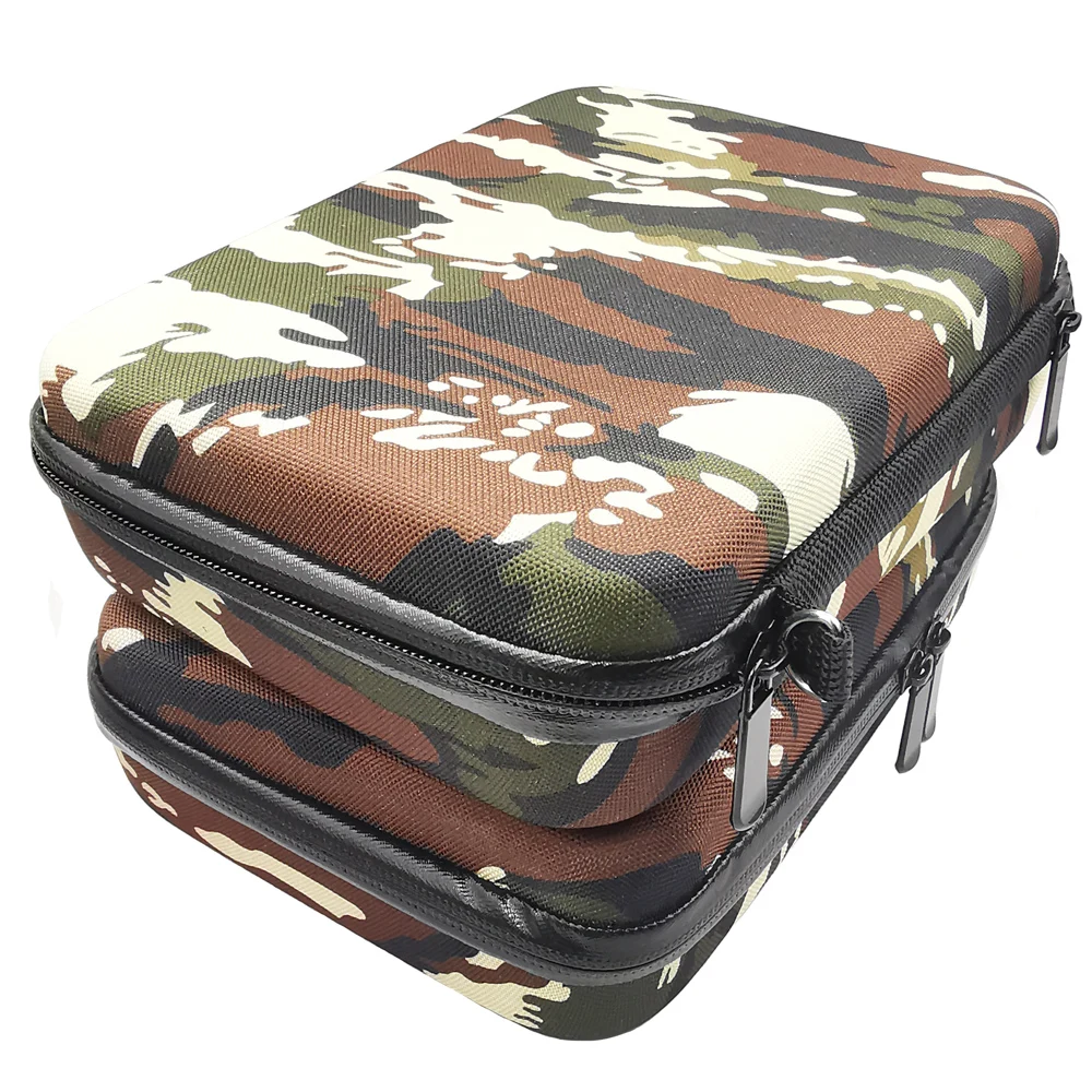 Waterproof Odd Smell Proof Camo Case 8.4x6.3x2.4inch for Hunting Camera Pro Smoke Accessory 21.5*17*6.5cm